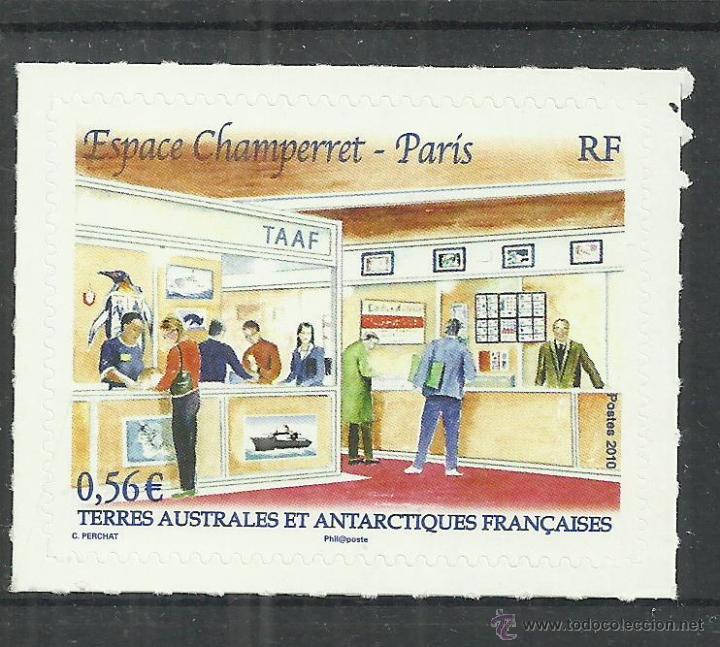Sellos: TAAF ANTARTIDA FRANCESA ESPACE CHAMPERRET PARIS - Foto 1