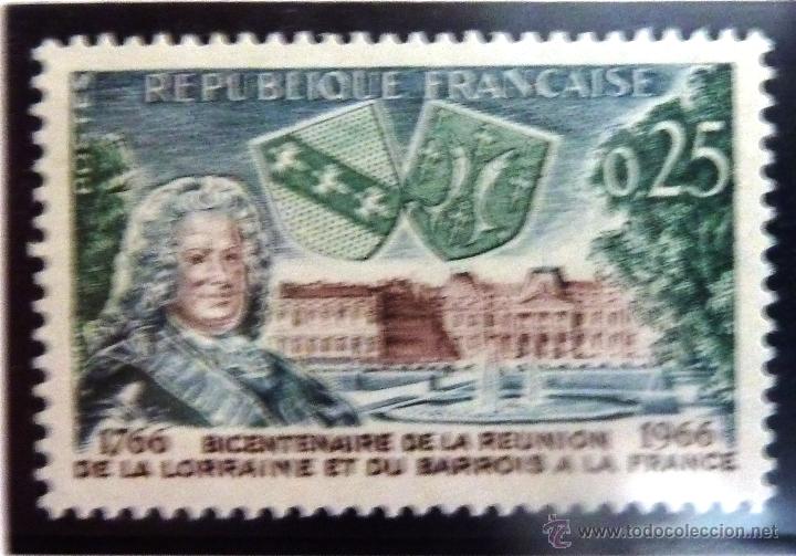 Sellos: SELLOS DE FRANCIA 1966. NUEVO. - Foto 1