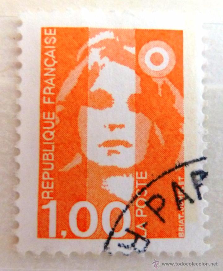 Sellos: SELLOS FRANCIA 1990. USADO. - Foto 1
