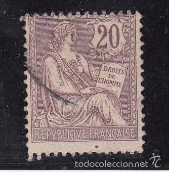 Sellos: francia  126 usada, - Foto 1