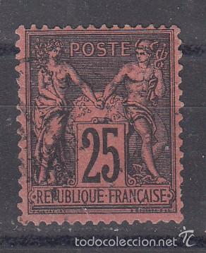 Sellos: francia   91 usada, - Foto 1