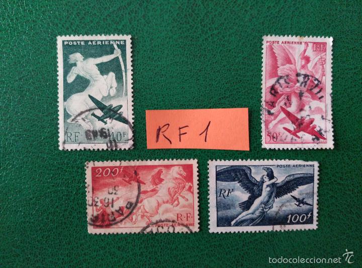 Sellos: FRANCIA REPUBLICA FRANCESA POSTE AERIENNE - Foto 1