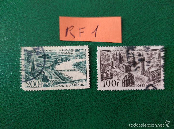 Sellos: FRANCIA REPUBLICA FRANCESA POSTE AERIENNE - Foto 1