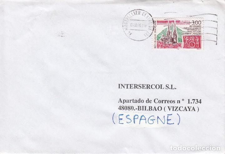 Sellos: SOBRE: 1996 FRANCIA - Foto 1