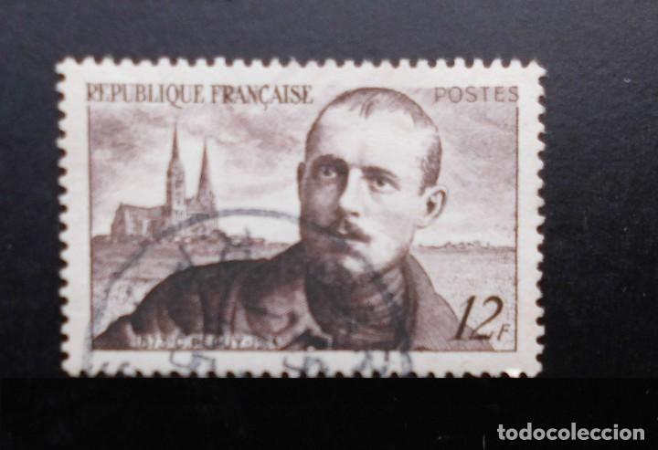 Sellos: FRANCIA 1950, CHARLES P&Eacute;GUY (O) - Foto 1