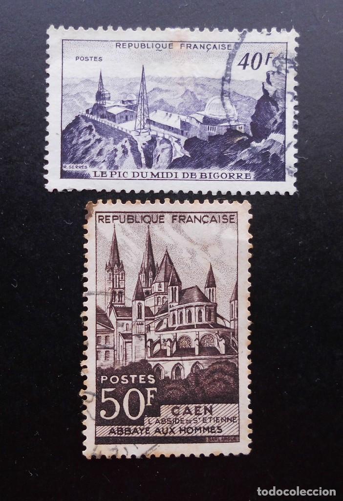 Sellos: FRANCIA 1951, SITIOS Y MONUMENTOS (O) - Foto 1