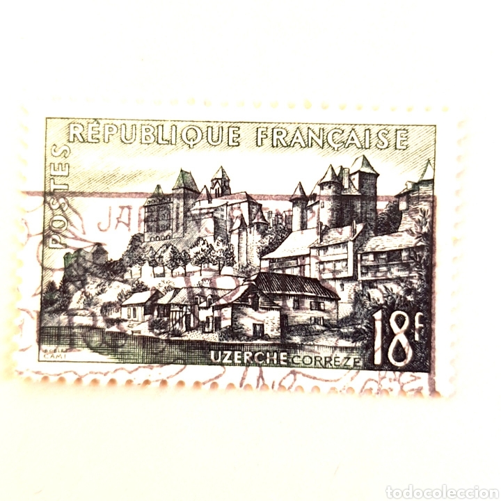 Sellos: SELLO USADO - FRANCIA / UZERCHE - Foto 1