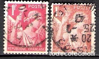 Sellos: FRANCIA 1938 - USADO - Foto 1