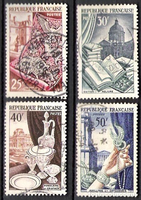 Sellos: FRANCIA 1954 - USADO - Foto 1