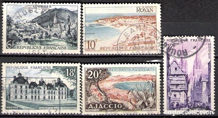 Sellos: FRANCIA 1954 - USADO - Foto 1