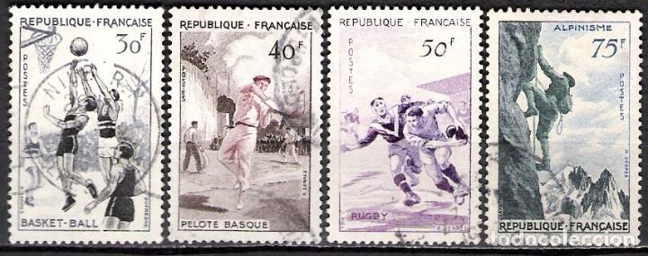 Sellos: FRANCIA 1956 - USADO - Foto 1