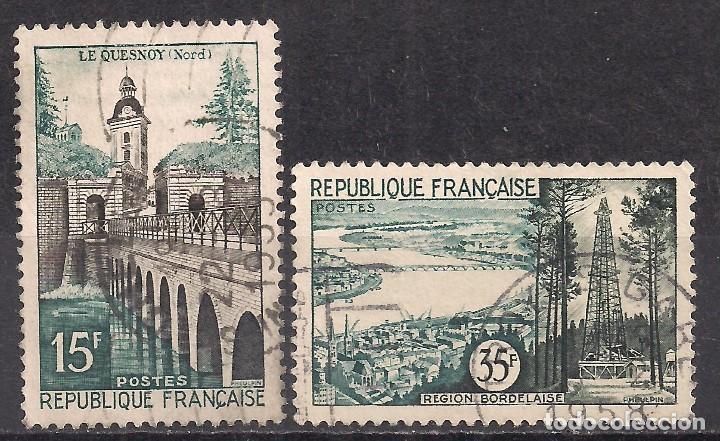 Sellos: FRANCIA 1957 - USADO - Foto 1
