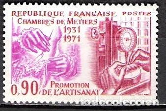 Sellos: FRANCIA 1971 - USADO - Foto 1