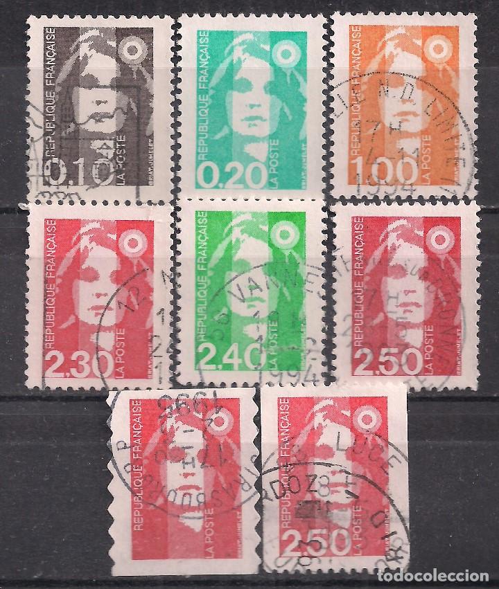 Sellos: FRANCIA 1990-1997 - USADO - Foto 1