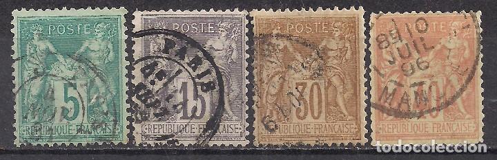 Sellos: FRANCIA 19876 - USADO - Foto 1