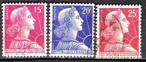 Sellos: FRANCIA 1955 - USADO - Foto 1