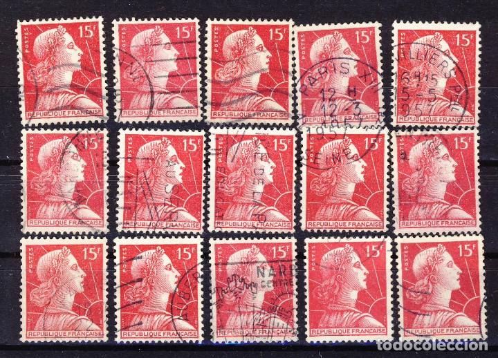 Timbres: FRANCIA.- VARIOS.-(2 )-