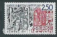 Sellos: FRANCIA 1987 - MONTBENOIT - YVERT 2495** - Foto 1