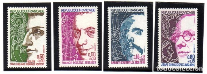 Briefmarken: FRANCIA.- CAT&Aacute;LOGO YVERT N&ordm; 1784/85 Y 1822/23, SERIE COMPLETA, EN NUEVOS