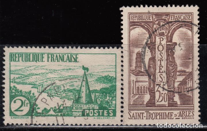 Sellos: FRANCIA , YVERT N&ordm; 301 / 302 - Foto 1