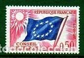 Selos: FRANCIA.- CONSEJO DE EUROPA. CAT&Aacute;LOGO YVERT N&ordm; 32, EN NUEVO.
