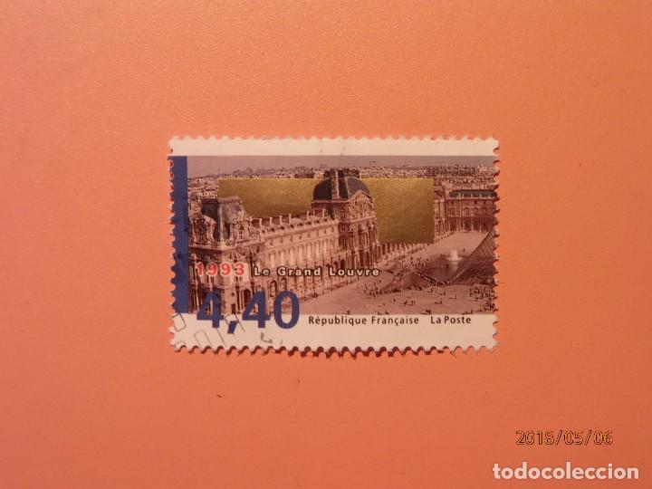 Sellos: FRANCIA 1993 - MUSEOS, EDIFICIOS - BICENTENARIO DEL MUSEO EL LOUVRE. - Foto 1