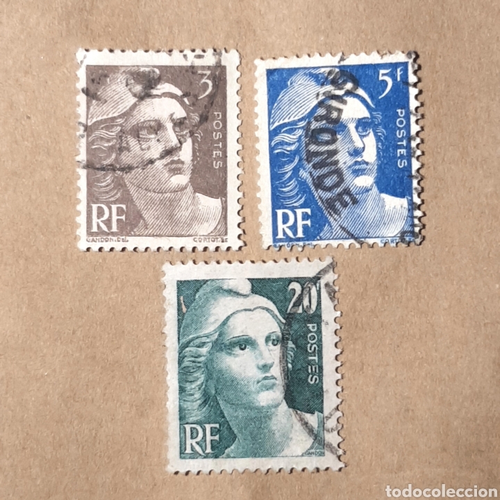 Sellos: SELLOS FRANCIA USADOS - Foto 1