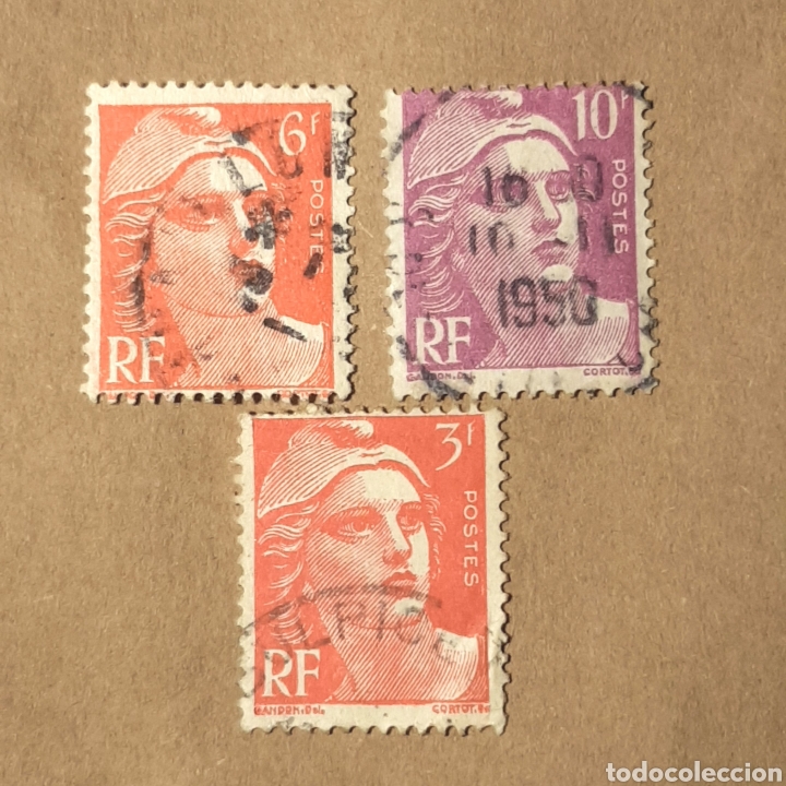 Sellos: SELLOS FRANCIA USADOS - Foto 1