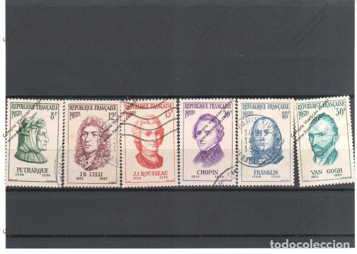 Sellos: FRANCIA N&ordm; 1082 AL 1087 (**) - Foto 1