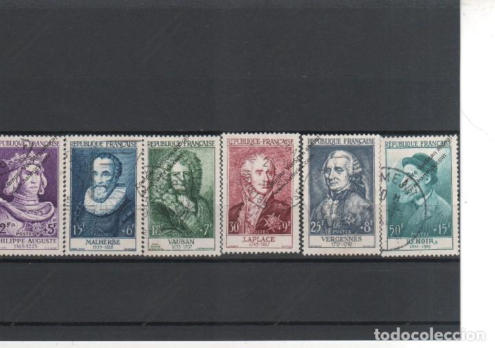 Sellos: FRANCIA N&ordm; 1027 AL 1032 (0) - Foto 1