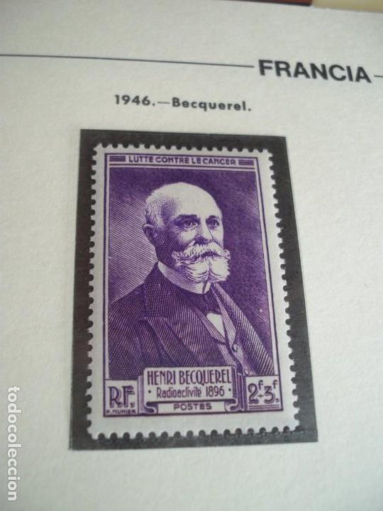 Sellos: Francia 1946. Bequerel - Foto 1