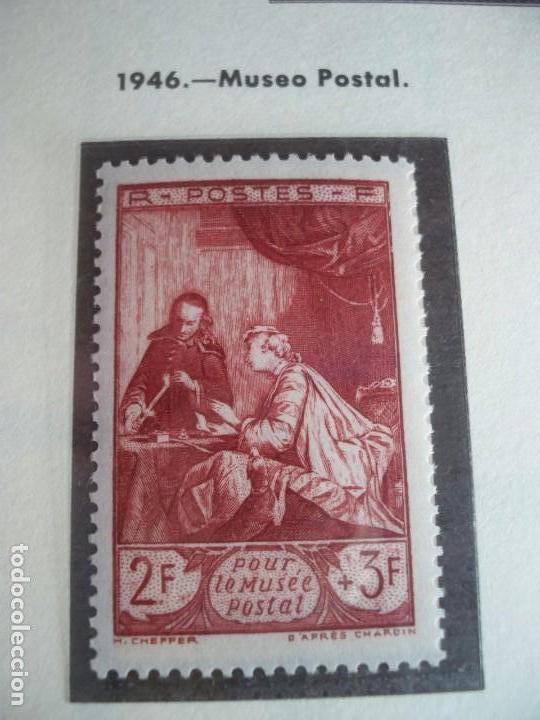 Sellos: Francia 1946. Museo Postal - Foto 1