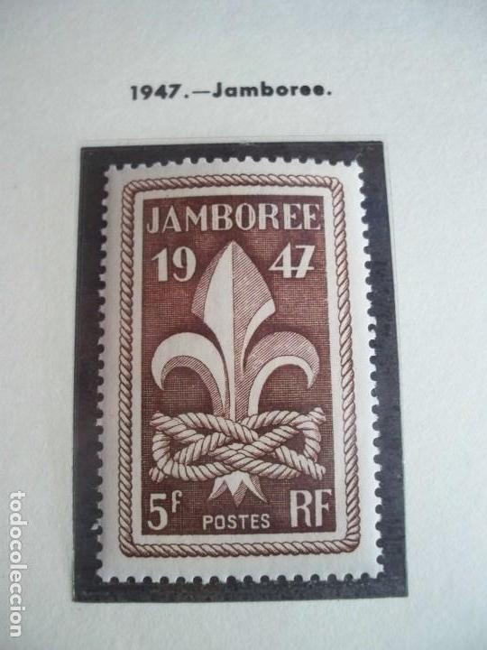 Sellos: Francia 1947. Jamboree - Foto 1