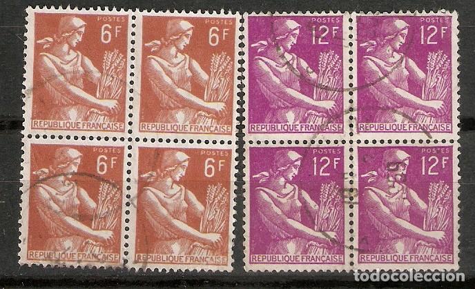 Sellos: FRANCIA.1957-59 YT 1115,1116