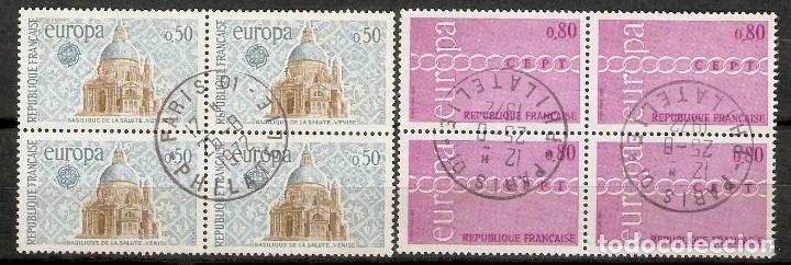 Sellos: FRANCIA.1971. YT 1676,1677. EUROPA