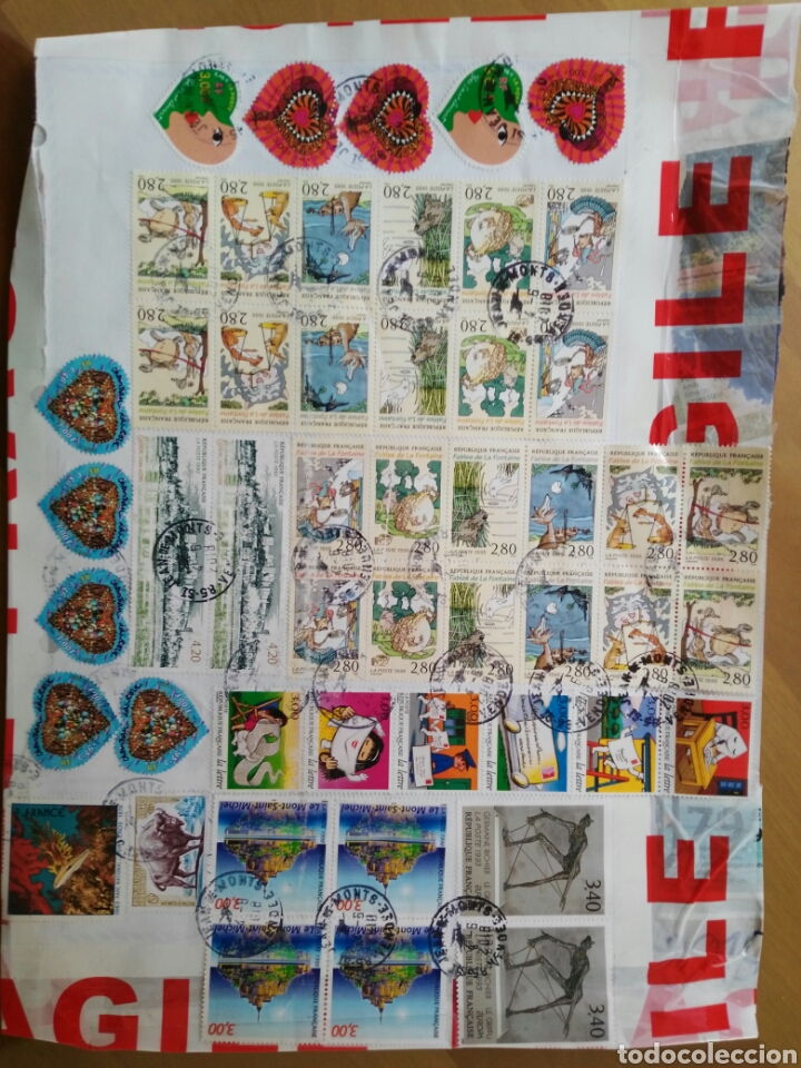 Sellos: 50 sellos franceses - Foto 1