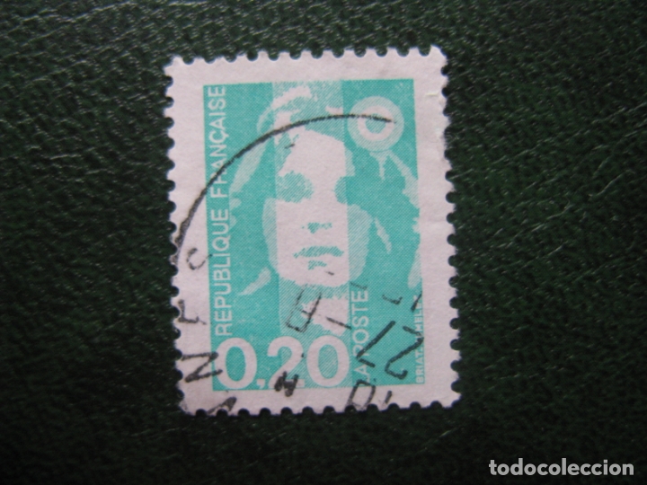 Sellos: francia** sello usado - Foto 1
