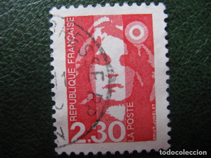 Sellos: francia** sello usado - Foto 1