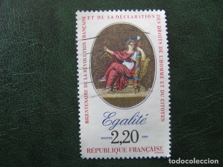 Sellos: francia, 1989** igualdad - Foto 1
