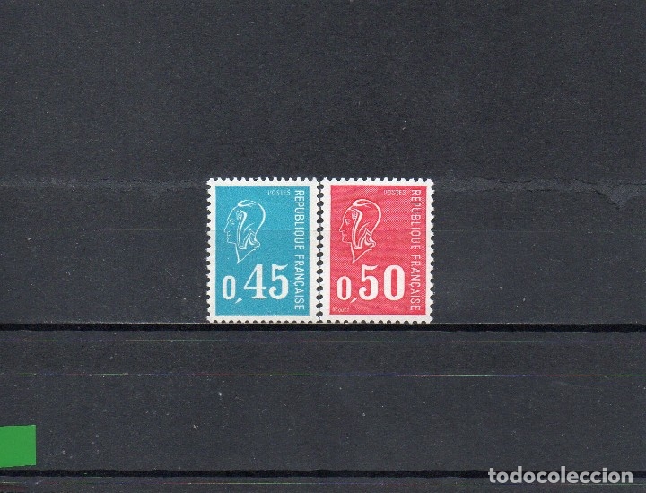 Sellos: FRANCIA 1971, YVERT 1663-64, MNH-SC - Foto 1