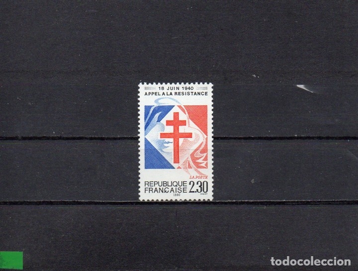 Sellos: FRANCIA 1990, YVERT 2656, MNH-SC - Foto 1