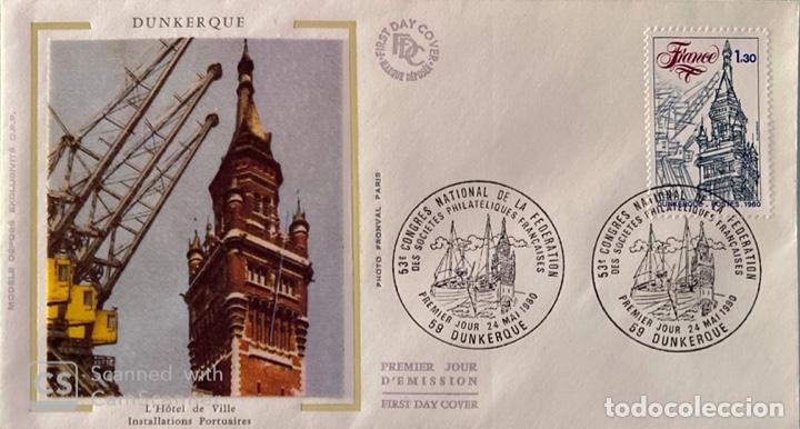 Francobolli: SOBRE PRIMER DIA.FRANCIA.53 CONGRES NATIONAL DE LA FEDERATION SOCIETES PHILATELIQUES FRANCAISES.1980
