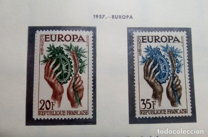 Sellos: FRANCIA 1957. EUROPA - Foto 1