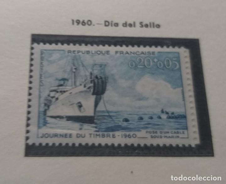 Sellos: FRANCIA 1960. DIA DEL SELLO - Foto 1