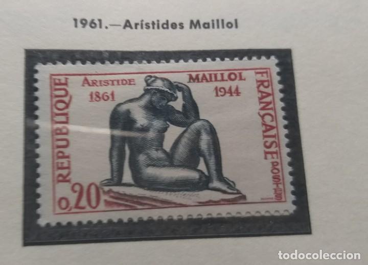Sellos: FRANCIA 1961. ARISTIDES MAILLOL - Foto 1