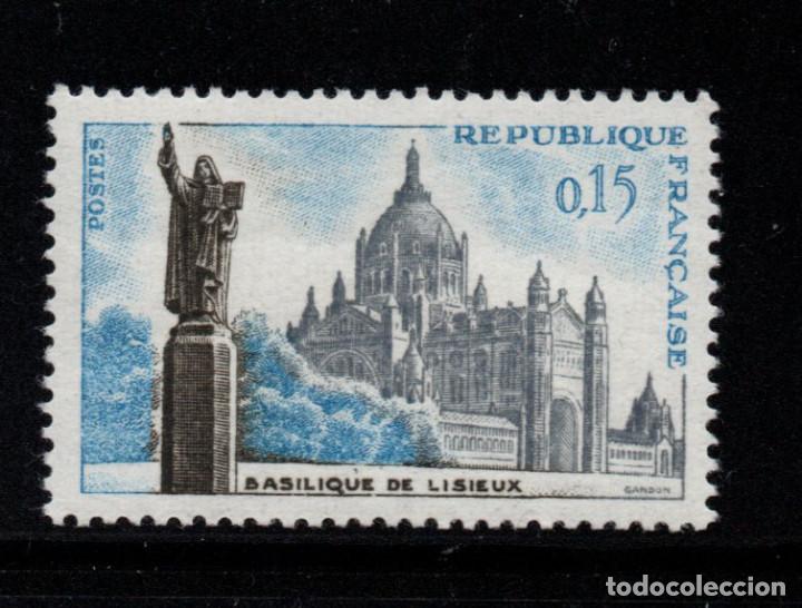 Francia 1268 Ano 1960 Basilica De Lisieux Buy Old Stamps Of France At Todocoleccion