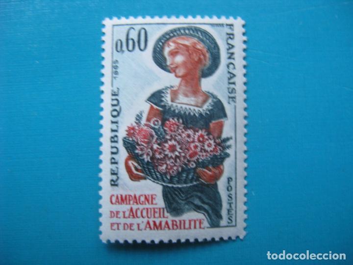 Sellos: +francia 1965, Yvert 1449 - Foto 1
