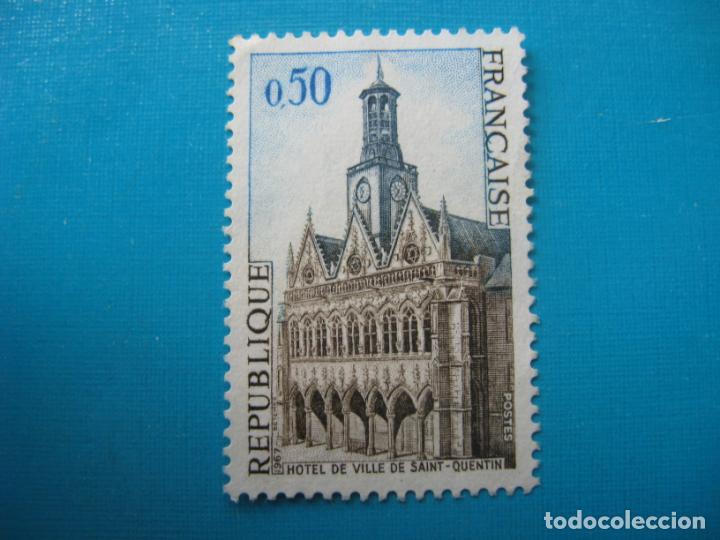Sellos: +francia 1966, monumentos, Yvert 1499 - Foto 1
