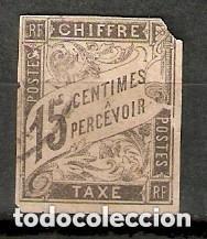 Sellos: FRANCIA.1884. TASA YT 7 colonias francesas