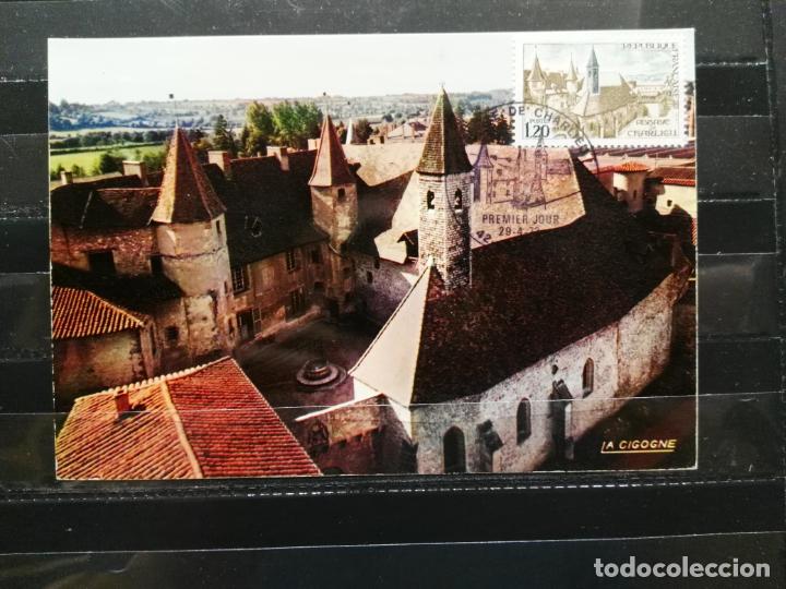 Sellos: FRANCIA. YVERT 1712. EDIFICIOS RELIGIOSOS. ABAD&Iacute;A BENEDICTINA DE CHARLIEU. - Foto 1
